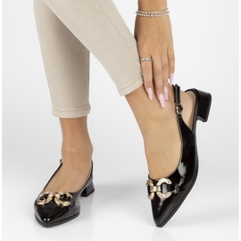 Läderskor Filippo DP3745 / 22 Bk svarta 1