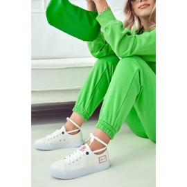 Dam Sneakers Big Star HH274131 Vit 1