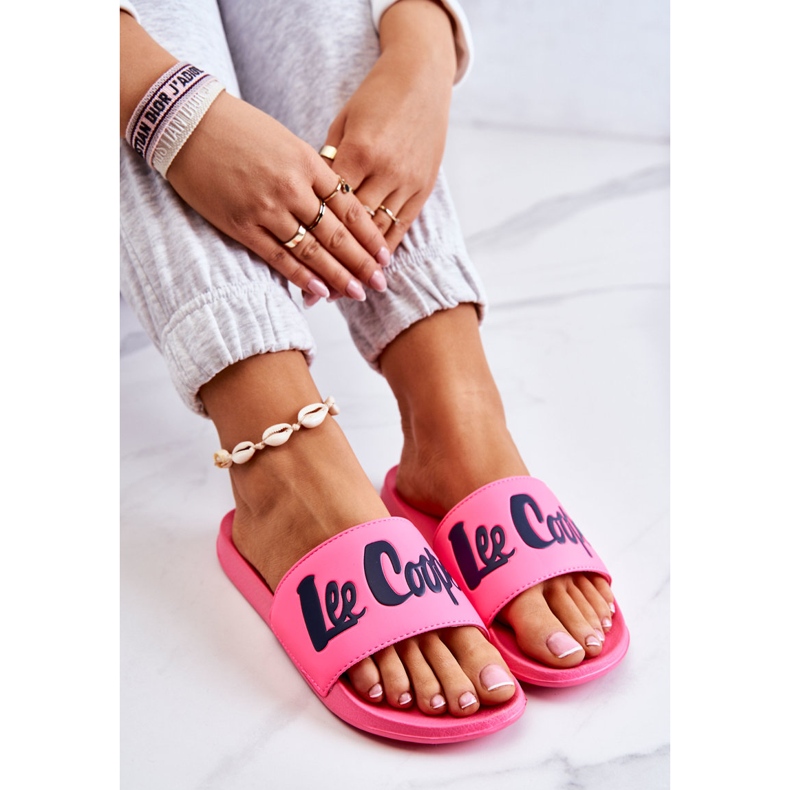 Damtofflor Lee Cooper LCW-22-42-1000 Neonrosa 2