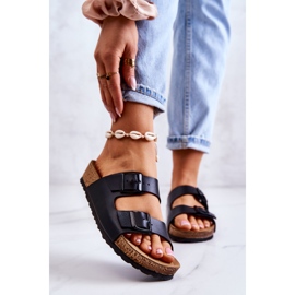 Damtofflor Spännen Inblu NM000028 Svart 1