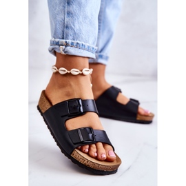 Damtofflor Spännen Inblu NM000028 Svart 2