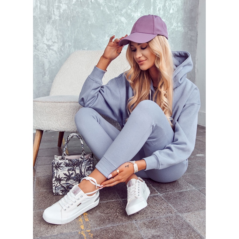 Damsneakers Tied Cross Jeans JJ2R4038C Vit 1