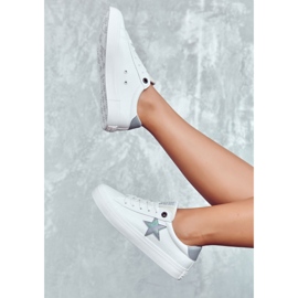 Läder Sneakers Star Big Star JJ274240 Vit 1