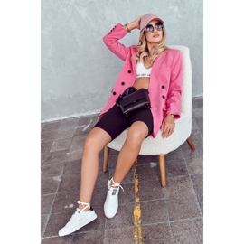 Läder Sneakers Big Star JJ274211 Vit och Svart 1