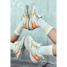 Damsportskor Big Star JJ274A411 Vit och Beige 1