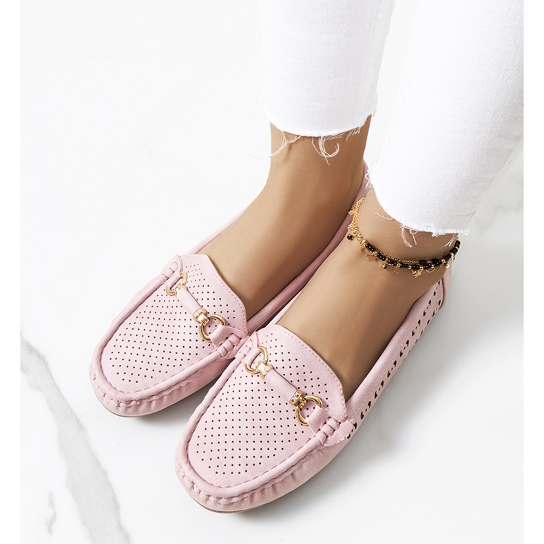 Pink Maide mockasiner för kvinnor rosa 1