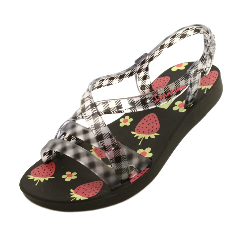 Ipanema 83200 rutiga sandaler Kids EXP Strawberry Sandal färglös 3