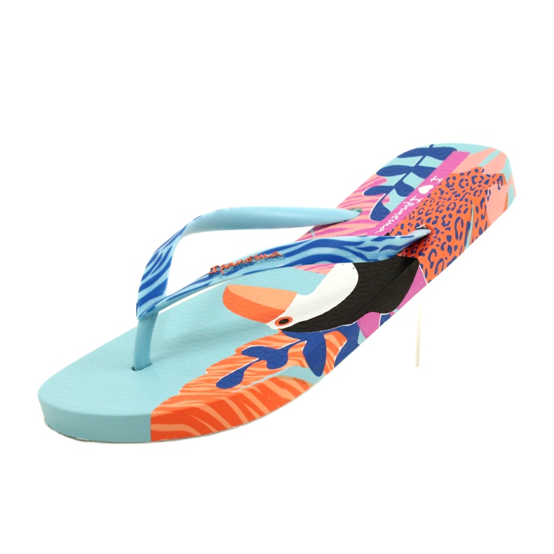 Tukan flipflops Ipanema 26635 Blå / Orange rosa 4