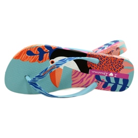 Tukan flipflops Ipanema 26635 Blå / Orange rosa 5