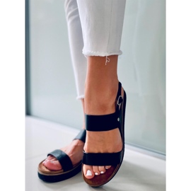 Maiden Black damsandaler svart 2