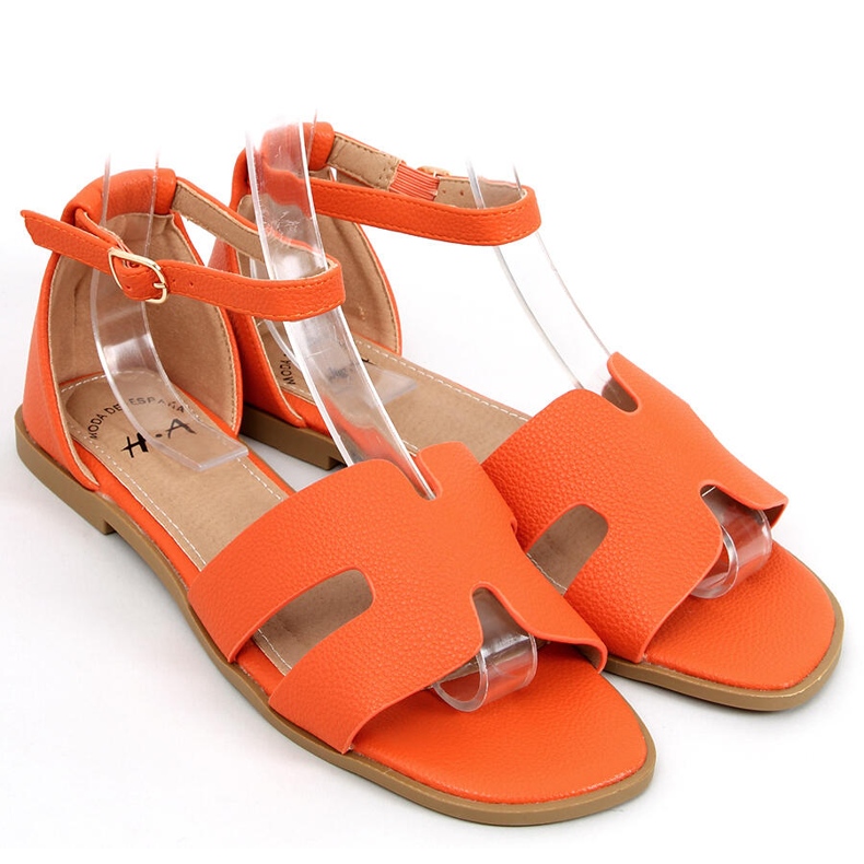 Lorena Naranja damsandaler orange 2