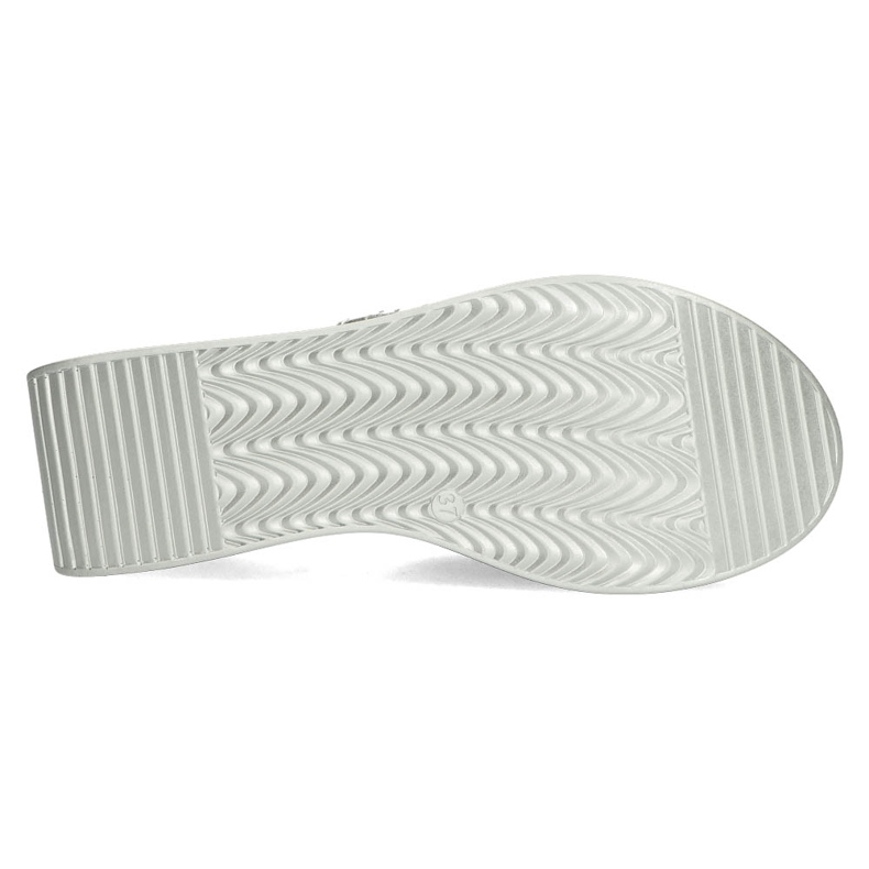 Skinntofflor Filippo DK3614 / 22 Si silver 1