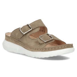 Skinntofflor Filippo DK3516 / 22 Br brun 1