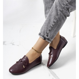 Carlsen rödbruna loafers 1