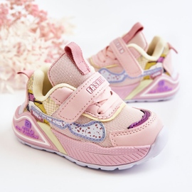 Lätt sportskor för barn Rosa Snoopy 1