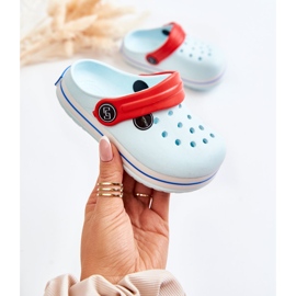 Bekväma barntofflor Mint Cracks Colly grön 1