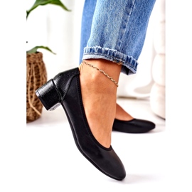 S.Barski Läderpumpar S. Barski 20-L1 Svart 3