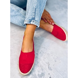 Darcy Red espadrillor för kvinnor röd 1