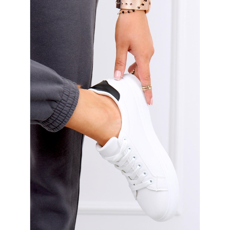 Xina VIT / SVART damsneakers 1