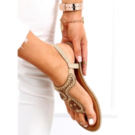 Rush Gold flipflops gyllene 1