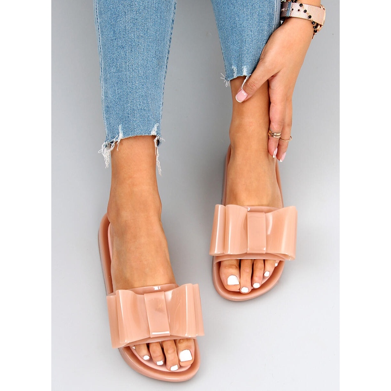 Silikontofflor för kvinnor Vinca Pink beige 1