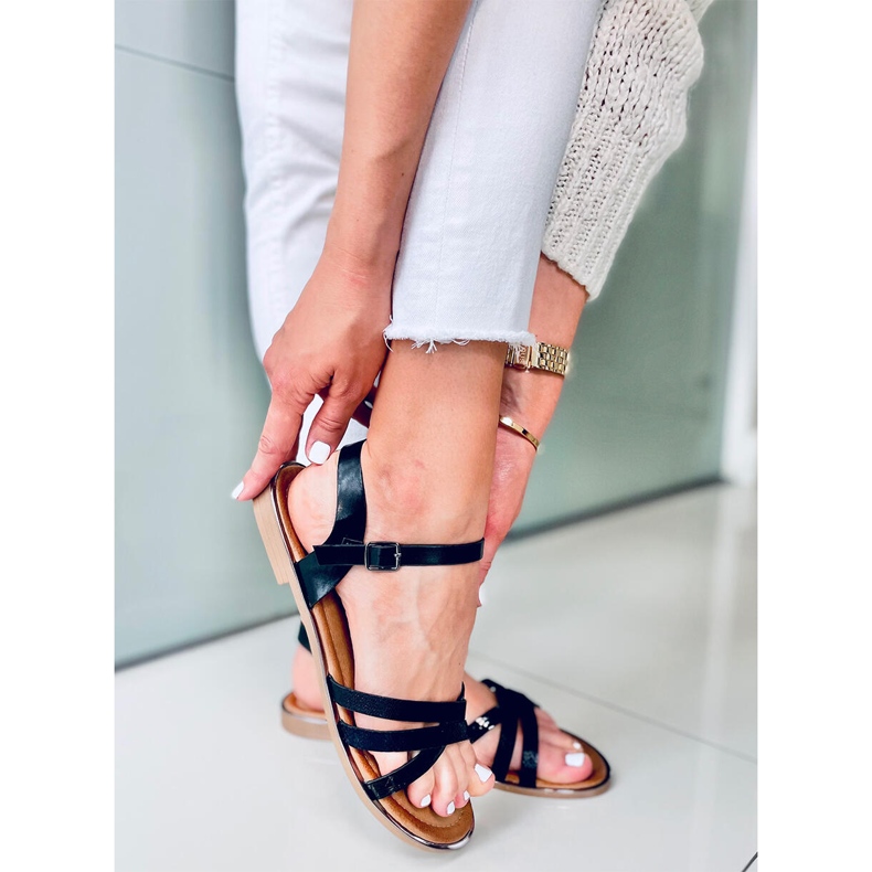 Celia Black damsandaler svart 2