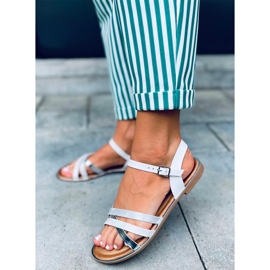 Celia White damsandaler vit 1