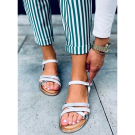 Celia White damsandaler vit 2