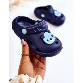 BEFADO S.A. Barntofflor Kroks Miś Befado 159X110 Marinblå 1