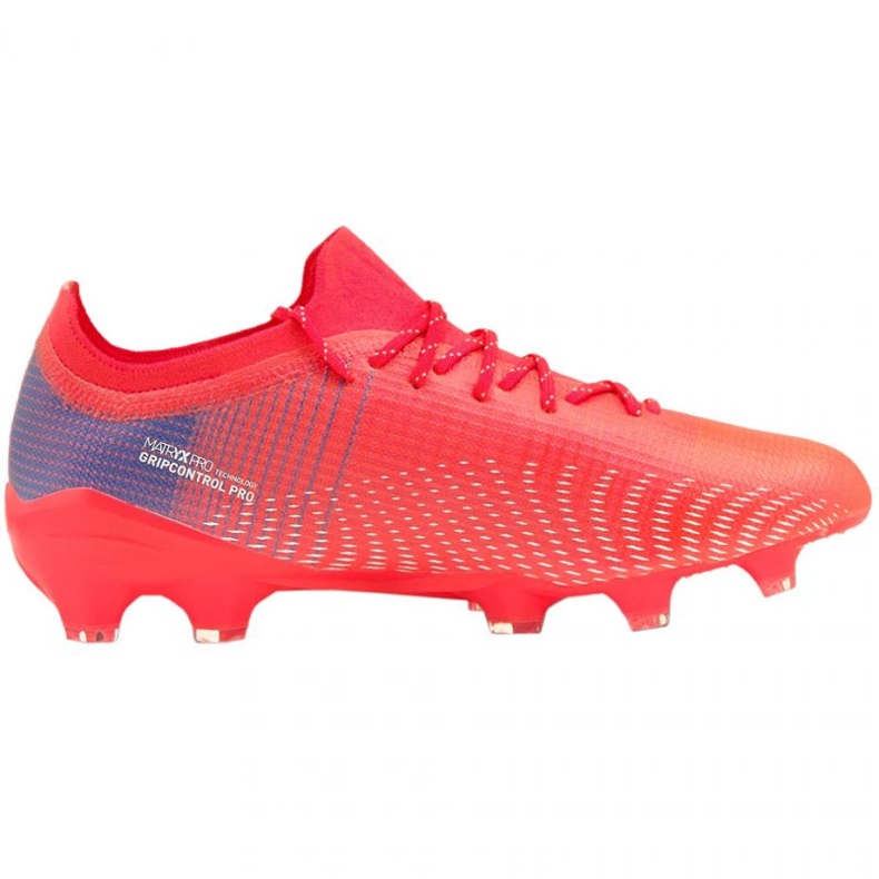 Fotbollsskor Puma Ultra 2.3 Fg Ag M 106518 01 röd apelsiner och röda 1