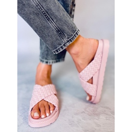 Norma Pink tofflor för kvinnor rosa 1