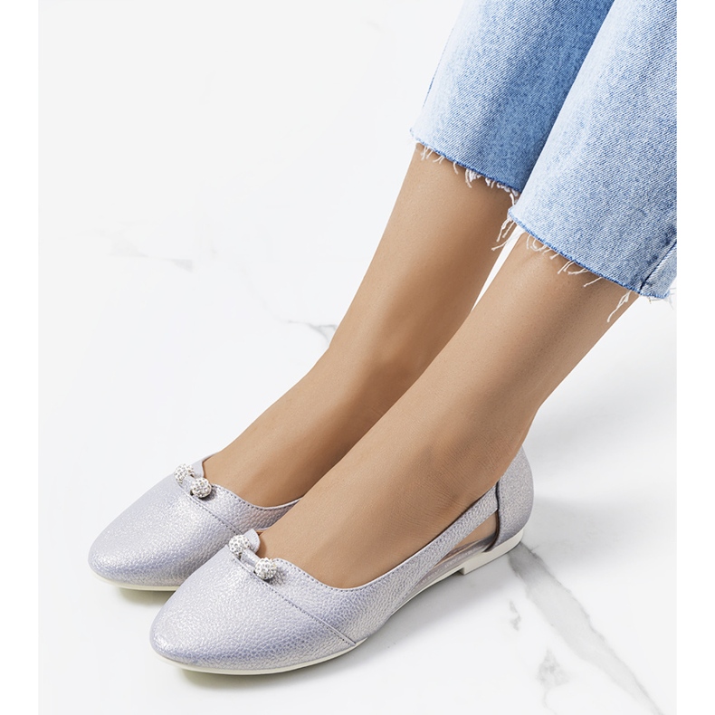 Raglan semitransparenta silverballerinor silver- 1