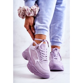 PG1 Sportskor dam Sneakers Violet Bacaris purpur 2