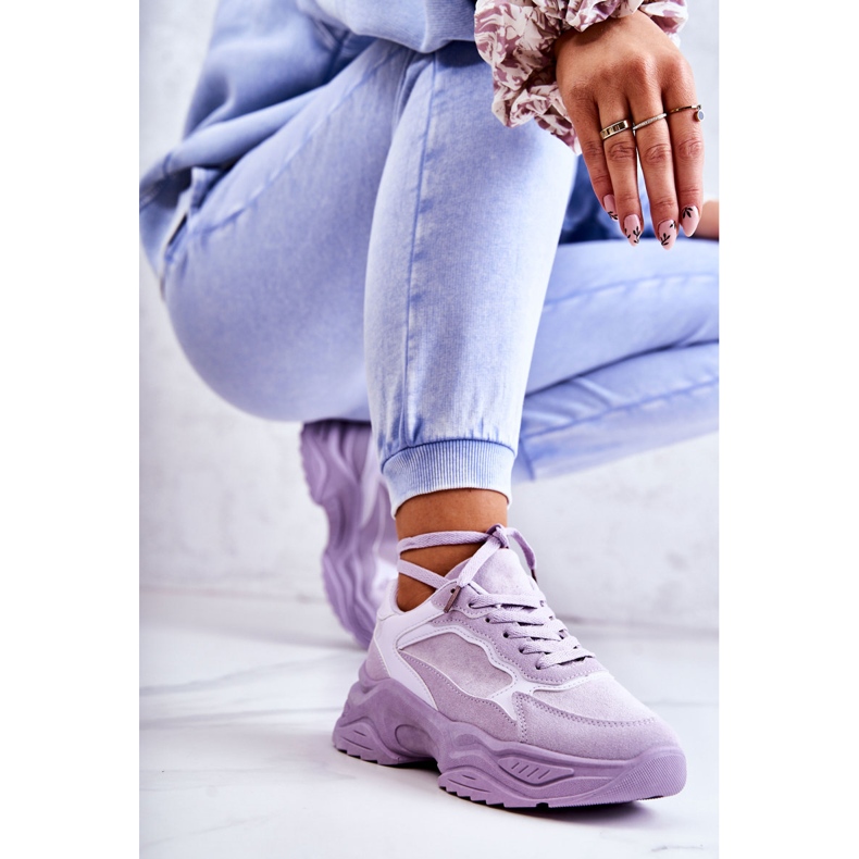 PG1 Sportskor dam Sneakers Violet Bacaris purpur 1