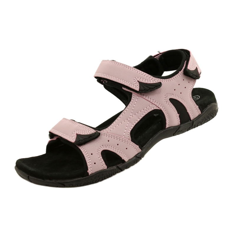 American Club HL53 / 22 Sandaler med Lt.Purple läderinlägg purpur rosa 3