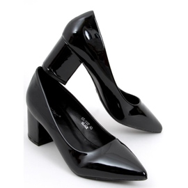 Lågklackade pumps Zelia Black svart 1