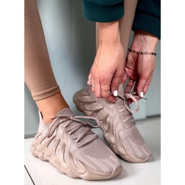 Ineng Khaki strumpor beige kaki 1