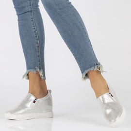 Läderskor Filippo DP1356 / 22 Si silver 2