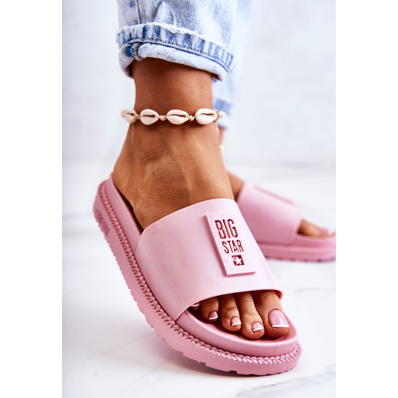 Damtofflor Big Star JJ274A303 Rosa 2