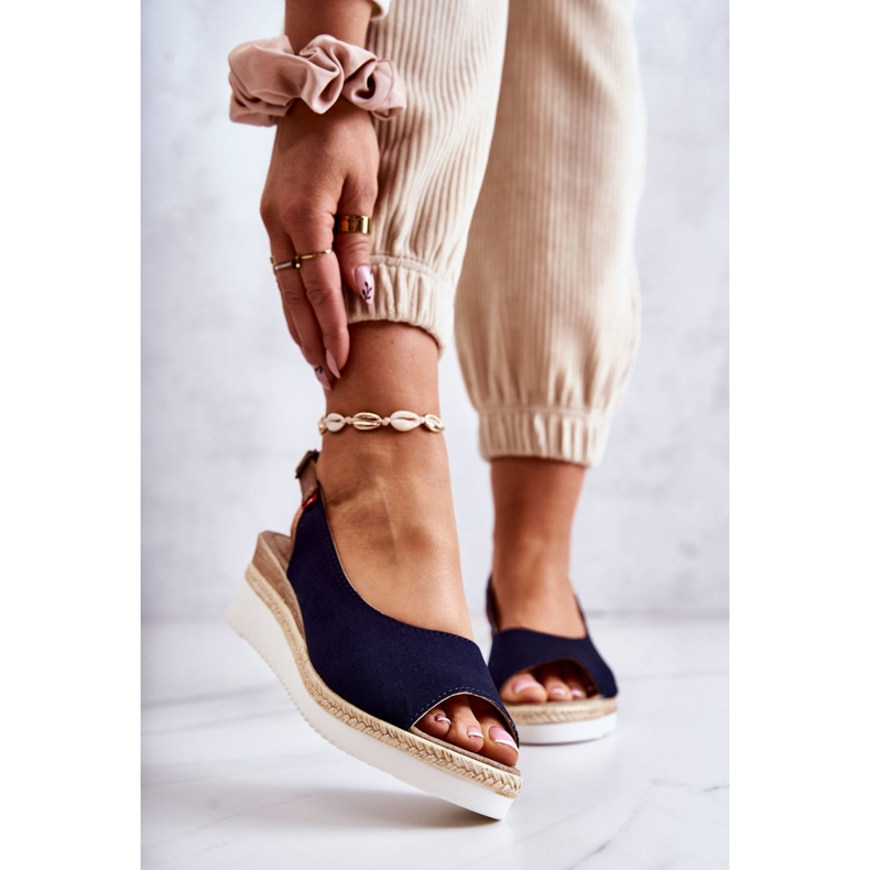 Damsandaler på Kil Big Star JJ276046 Marinblå 1