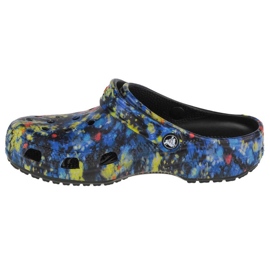 Crocs Classic Tie-Dye Graphic Clog W 205453-4SW mångfärgad 1