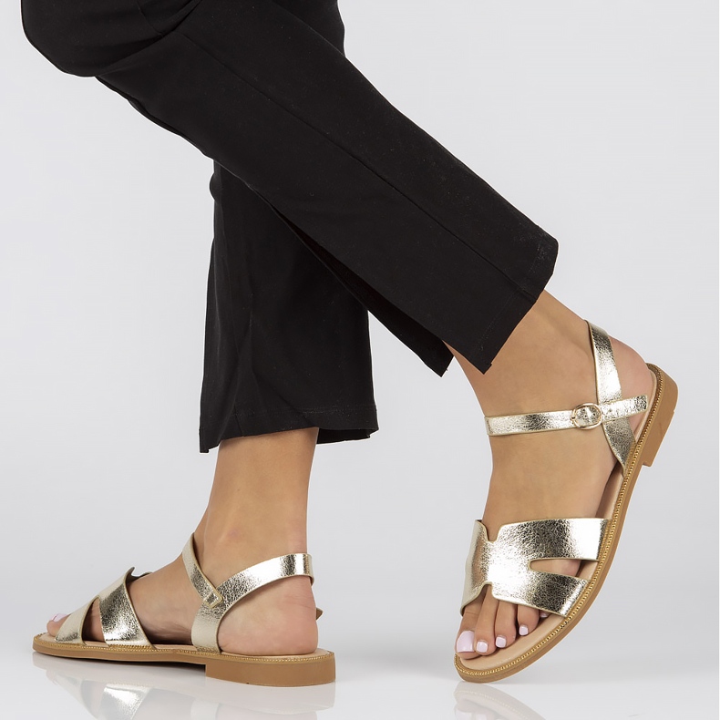 Filippo DS3702 / 22 Go gyllene sandaler 1