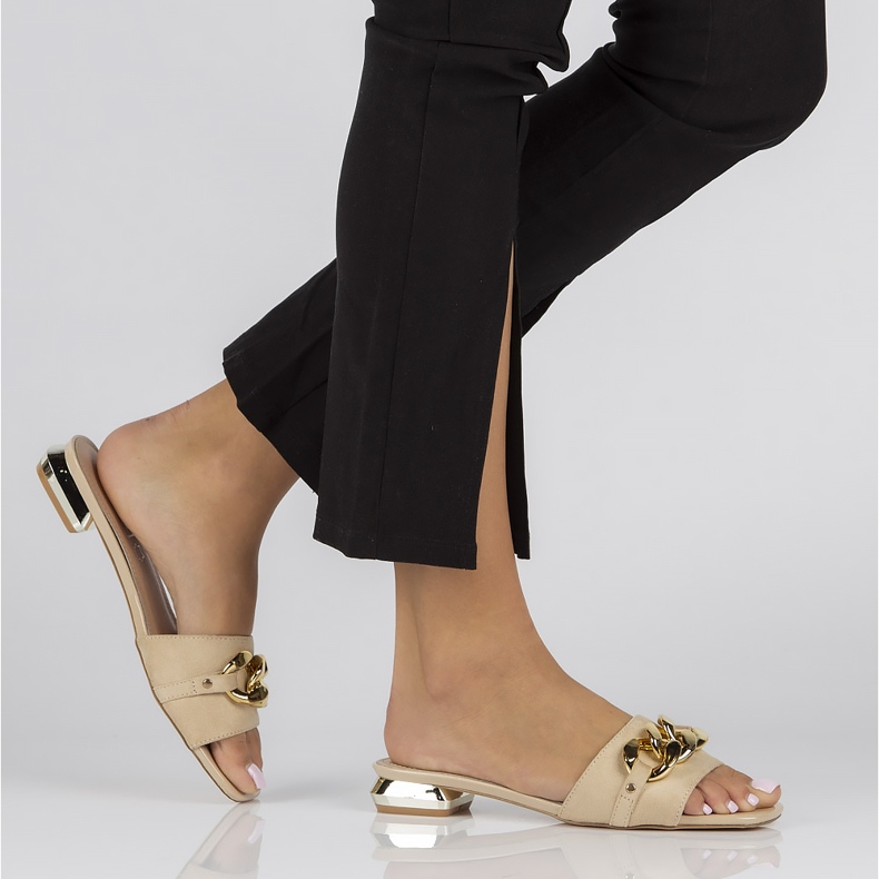 Filippo DK3788 / 22 Be beiga tofflor beige 1