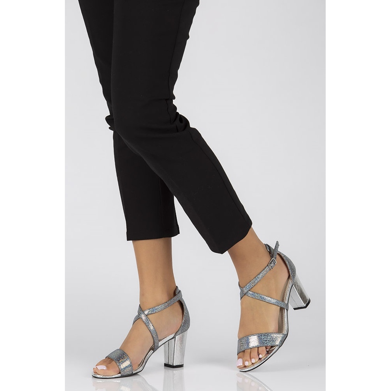 Filippo DS1276 / 22 Si silver sandaler silver- grå 2