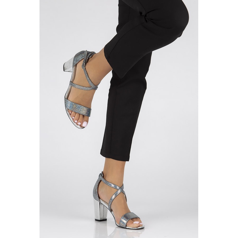 Filippo DS1276 / 22 Si silver sandaler silver- grå 1