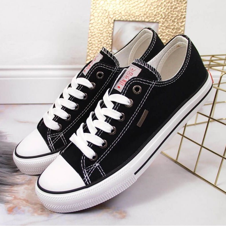 Textilsneakers Cross Jeans W JJ2R4011C svarta 2