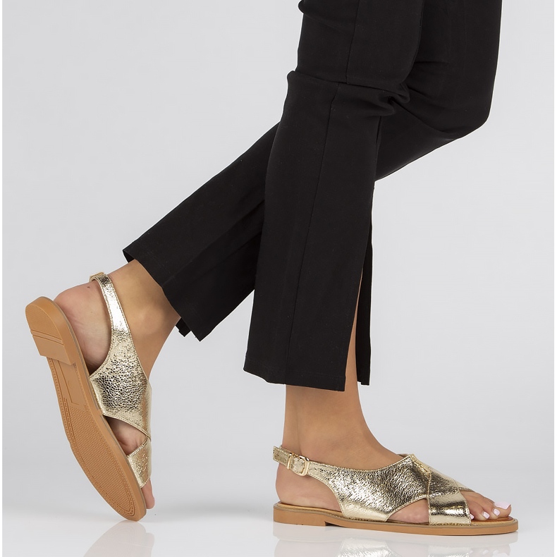 Filippo DS2104 / 22 Go gyllene sandaler 1