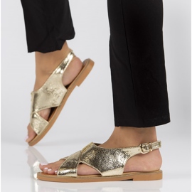 Filippo DS2104 / 22 Go gyllene sandaler 2