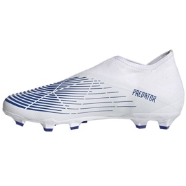 Adidas Predator Edge.3 Ll Fg M GW2277 fotbollsskor vit vit 1