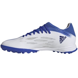 Adidas X Speedflow.3 Tf GW7509 fotbollsskor vit 1